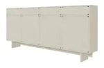 Selsey Sideboard Wuwu , beige , Ma&szlig;e (cm): B: 200 H: 88 T: 35.0