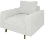S-STYLE Sessel Lars , wei&szlig; , Ma&szlig;e (cm): B: 97 H: 81