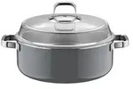 WMF Schmortopf Fusiontec Pro , schwarz , Edelstahl , Ma&szlig;e (cm): H: 10,5 &Oslash;:...