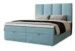 Boxbett mit Stauraum Macclesfield , blau , Ma&szlig;e (cm): B: 201 H: 110