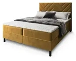 MASSENO Boxbett mit Bettkasten Rokis , gelb , Ma&szlig;e (cm): B: 180 H: 98