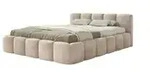 Selsey Polsterbett mit Bettkasten Cloudy Low , beige , Ma&szlig;e (cm): B: 200 H: 72