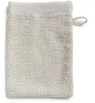 M&ouml;ve Waschhandschuh , silber , Ma&szlig;e (cm): B: 20 H: 1