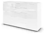 Sideboard Frome , wei&szlig; , Ma&szlig;e (cm): B: 160 H: 100