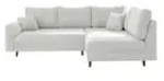 S-STYLE Ecksofa Lars , wei&szlig; , Ma&szlig;e (cm): B: 231 H: 81