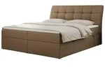 Boxbett mit Bettkasten Diegos , braun , Ma&szlig;e (cm): B: 200 H: 118