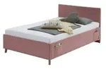 Polsterbett in Cord Cool , rosa/pink , Ma&szlig;e (cm): B: 150 H: 90
