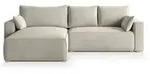MASSENO Ecksofa mit Schlaffunktion Foril , creme , Ma&szlig;e (cm): B: 265 H: 83