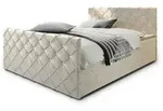 MASSENO Boxbett mit Bettkasten Mandi , orange , Ma&szlig;e (cm): B: 140 H: 98