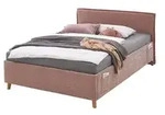 Polsterbett mit trendiger Kederumrahmung Fun , rosa/pink , Ma&szlig;e (cm): B: 153...