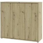 Kommode Bolognano , holzfarben , Ma&szlig;e (cm): B: 109,2 H: 99,1 T: 34.9
