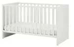 PAIDI Babybett Little Snu , wei&szlig; , Ma&szlig;e (cm): B: 75,4 H: 82,5