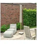 Siena Garden Schutzh&uuml;lle Plus , beige , Ma&szlig;e (cm): B: 25 H: 165