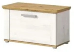 Sitzbank Verona , holzfarben , Ma&szlig;e (cm): B: 80 H: 47 T: 39.0