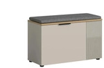 Sitzbank , creme , Ma&szlig;e (cm): B: 80 H: 48