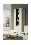 Highboard , creme , Ma&szlig;e (cm): B: 90 H: 192