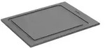 WOLL Schneidebrett Cut & Serve , schwarz , Papier,Holz , Ma&szlig;e (cm): B: 19 H:...