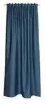 SCH&Ouml;NER WOHNEN Kollektion Schlaufenschal , blau , Baumwollmischgewebe , Ma&szlig;e