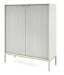 Selsey Highboard Vellore , beige , Ma&szlig;e (cm): B: 104 H: 125