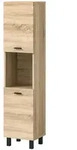 Midischrank Bostalsee , holzfarben , Ma&szlig;e (cm): B: 30 H: 125