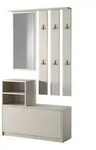 Selsey Garderobenset , beige , Ma&szlig;e (cm): B: 85 H: 160