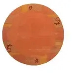 THEKO Wollteppich Royal Ganges , rot , Wolle , Ma&szlig;e (cm): B: 200 H: 1,3