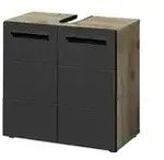 Waschbeckenunterschrank Vilstalsee , schwarz , Ma&szlig;e (cm): B: 60 H: 62 T: 31.0
