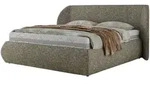 Polsterbett mit Bettkasten Caela Classic , grau , Ma&szlig;e (cm): B: 225 H: 110