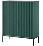 Selsey Highboard Vellore , gr&uuml;n , Ma&szlig;e (cm): B: 104 H: 125