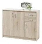 Kommode Oppeano , holzfarben , Ma&szlig;e (cm): B: 109 H: 86 T: 35.0
