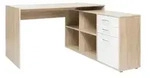 Winkelschreibtisch Effra , holzfarben , Ma&szlig;e (cm): B: 136 H: 75 T: 138.0