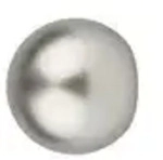Mydeco Endst&uuml;ck ball , silber , Stahl , Ma&szlig;e (cm): B: 3,3 H: 4