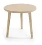 Beistelltisch , beige , Ma&szlig;e (cm): B: 67 H: 49