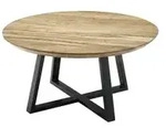 Couchtisch Mylau , holzfarben , Ma&szlig;e (cm): H: 45 &Oslash;: 90