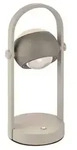 Musterring LED Akku Tischleuchte , grau , Ma&szlig;e (cm): H: 30,5 &Oslash;: 12