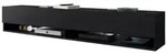 Lowboard Breno , schwarz , Ma&szlig;e (cm): B: 180 H: 30
