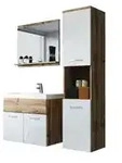 Badset , holzfarben , Ma&szlig;e (cm): B: 90,2 H: 132,8