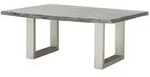 H&ouml;ffner Home Couchtisch Alabria , grau , Ma&szlig;e (cm): B: 70 H: 45