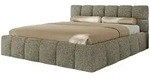 Polsterbett mit Bettkasten Nira Classic , grau , Ma&szlig;e (cm): B: 166 H: 92