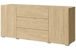 Sideboard , holzfarben , Ma&szlig;e (cm): B: 150 H: 68