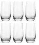 LEONARDO Longdrinkgl&auml;ser 6er-Set Tivoli , transparent/klar , Glas , Ma&szlig;e (cm): B: