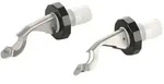 Gefu Flaschenverschluss BOTELO , silber , Edelstahl,Kunststoff , Ma&szlig;e (cm): H: 9 