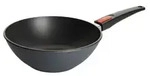 WOLL Guss-Wok- und R&uuml;hrpfanne Diamond Lite , schwarz , Aluminium-Guss , Ma&szlig;e (cm):