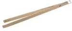 Gefu Grillzange NATURA , holzfarben , Holz , Ma&szlig;e (cm): B: 6,4 H: 2,2