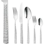 Justinus Besteckset Croco , silber , Edelstahl