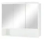 Spiegelschrank , verspiegelt , Ma&szlig;e (cm): B: 58 H: 49,5 T: 14.5