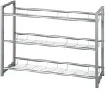 Schuhregal Haslach , silber , Ma&szlig;e (cm): B: 80 H: 60 T: 30.0