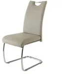 Kunstleder-Schwingstuhl Flavio , creme , Ma&szlig;e (cm): B: 42 H: 98 T: 57.0