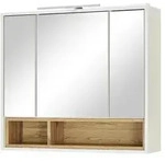 Spiegelschrank Maxsee , wei&szlig; , Ma&szlig;e (cm): B: 80 H: 72 T: 20.0