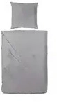 Satin Bettw&auml;sche-Set , grau , Ma&szlig;e (cm): B: 200 H: 1